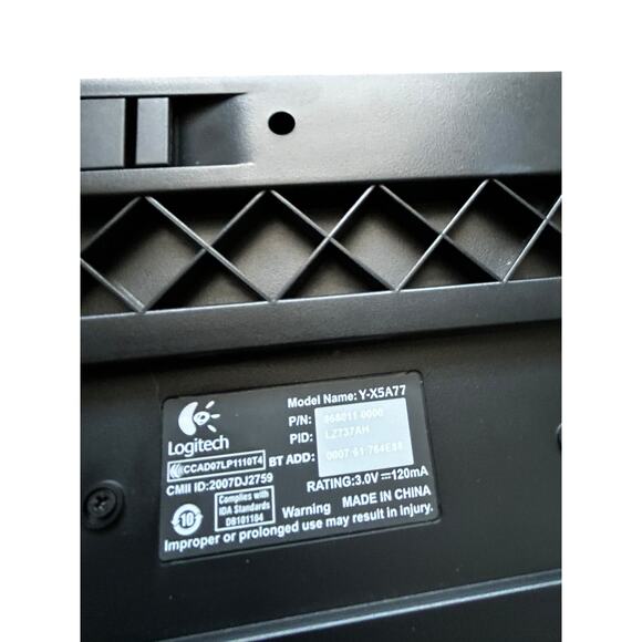 Logitech Cordless MediaBoard Pro Keyboard & Controller for PS 3 – Tested OG Box - Picture 7 of 10